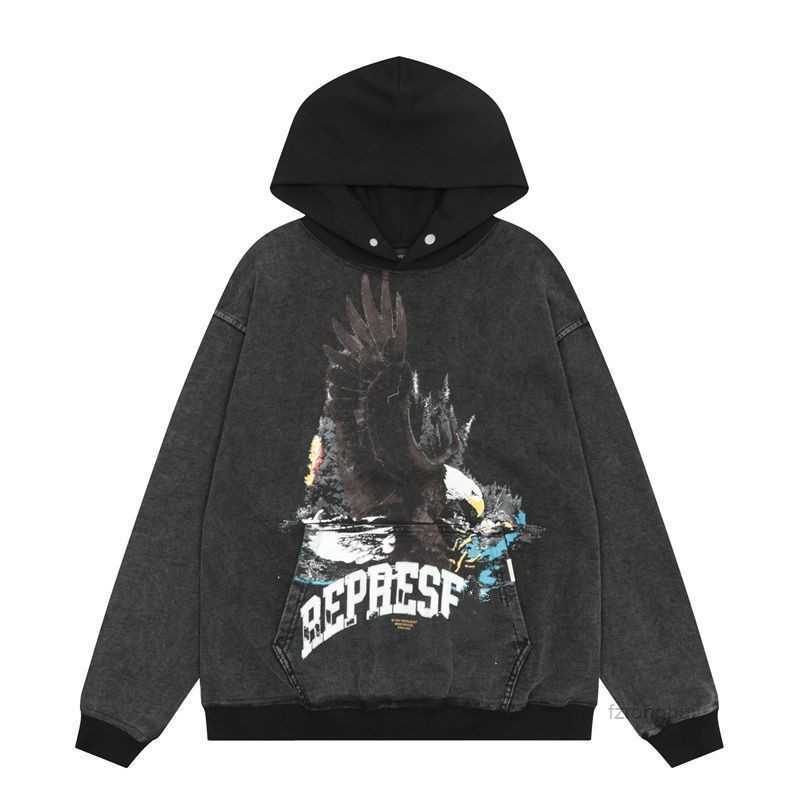 

Mens Hoodies Sweatshirts Designer Letter Men's Niche Tide Brand Wild High Street Casual American Loose Couple Hooded Sweater Coat Clothes 4 RXS9