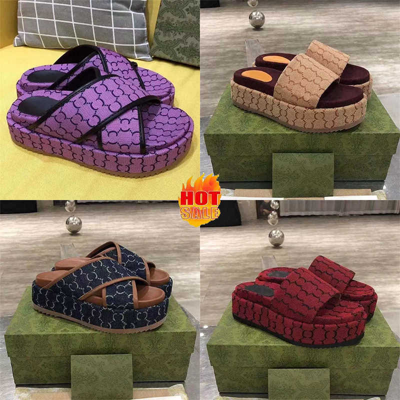 

Designer Sandals Womens Mens Slide G Slippers Flip Flops Luxury Brand Flat Thick Bottom Embroidery Printed Jelly Rubber Leather High Heel Hot Boots Indoor Outdoor