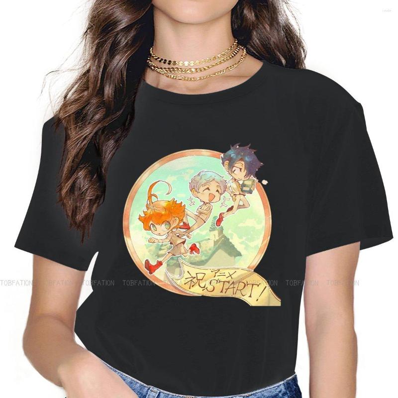 

Women' T Shirts The Promised Neverland Orphanage Emma Ray Original TShirts Norman And Print 4XL 5XL Woman' Shirt Hipster Tops, Blue green