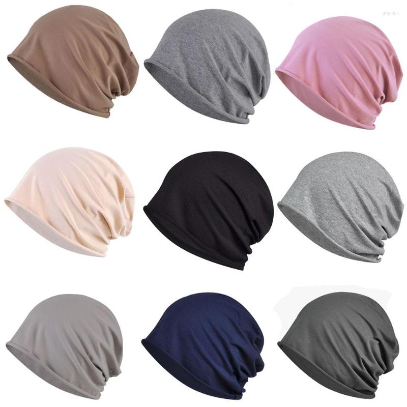 

Berets Hats Beanies For Women Men Unisex Autumn Beanie Solid Color Elastic Bonnet Hip Hop Baggy Cap Male Female Thin Headwear Gift, T3