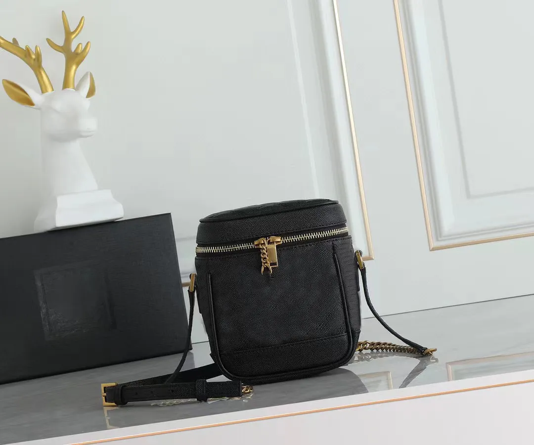 

2023 High Quality Fashion Luxury Designer Bag Favorite Handbag Lady's Crossbody Full Leather Chain Shoulder Bag 649779, Red