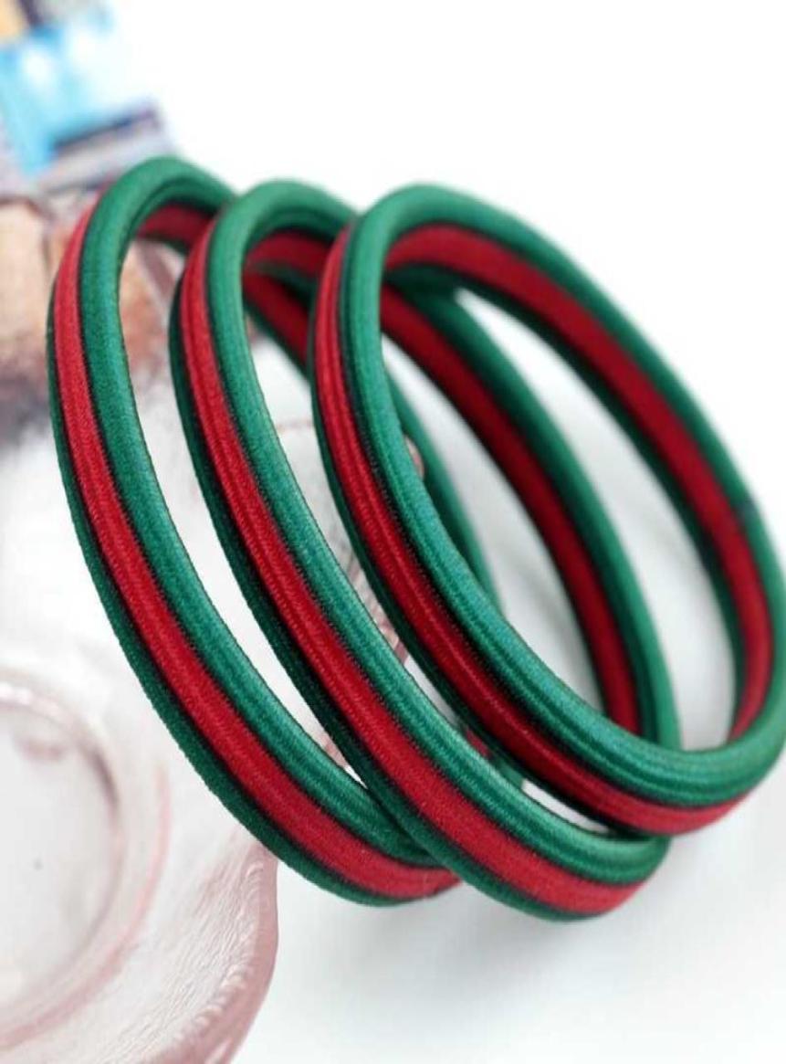 

Classic South Korea Hair Accessories Green Red Patchwork Color Elastic Hair Band Ring Rope Circle Cord Gum Tie Girls Stretchy Scru6692717, Beige