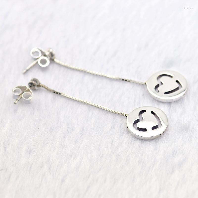 

Dangle Earrings Pure Love Earring 925 Sterling-Silver-Jewelry