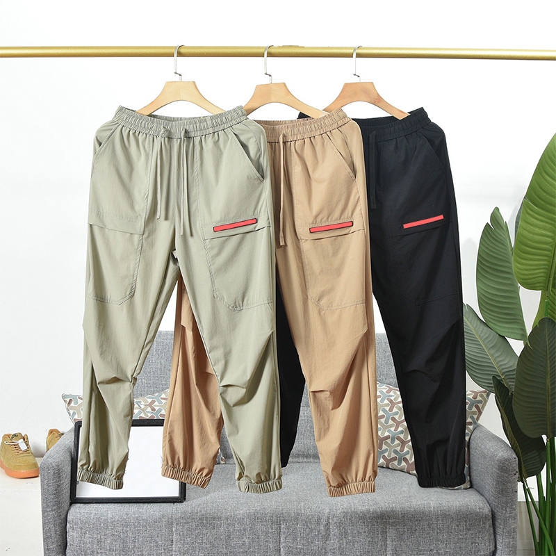 

Men's Clothing Pants plush casual pants with elastic waist design sports pants Can be worn up to 110KG, Yellow