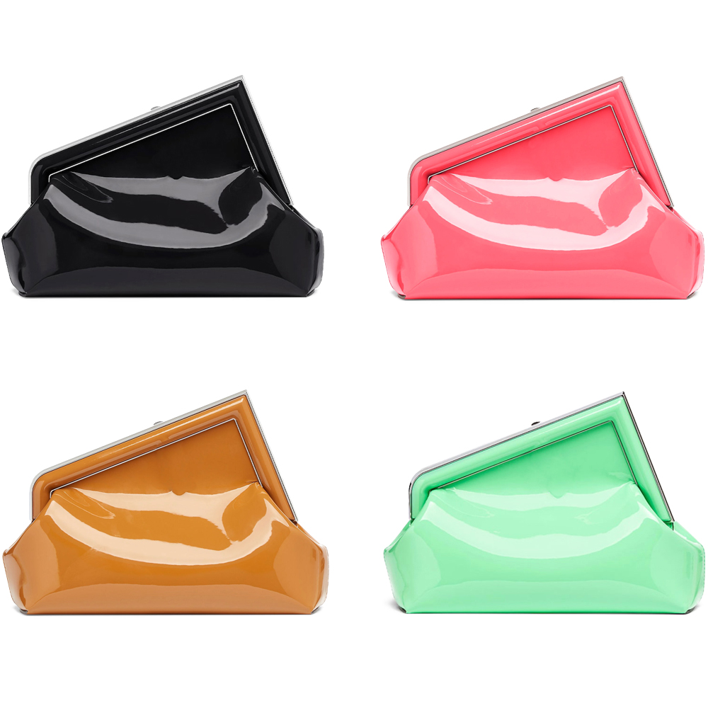 

fashion lady pochette handbags travel leather Clutch Bags Stuff Sacks envelope Shoulder bag men hobo Cross Body trunk Tote Womens Evening Cosmetic luxurys Designer, Patent leather-black