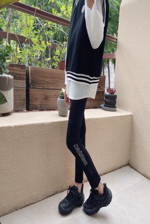 

high quality Kids Solid Color Pants For Girls Stretch Skinny Leggings Spring Summer Soft Slim Trousers Children Pant Girl tights5056672, Black