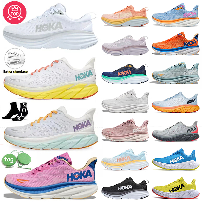 

Hokas Clifton 8 9 Running Shoes Hokas Bondi 8 One ONE Trainers Triple White Blanc De Blanc Cyclamen Sweet Lilac For Mens Womens Sneakers Outdoor Jogging Shoe 36-45, C4 clifton 8 40-45