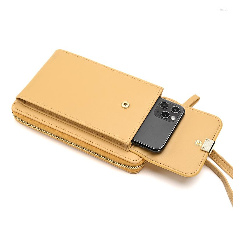 

Shoulder Bags 2023 Est Small Crossbody Women Mini PU Leather Messenger Bag Purse Coin Wallet Retro Key Holder Money, Black