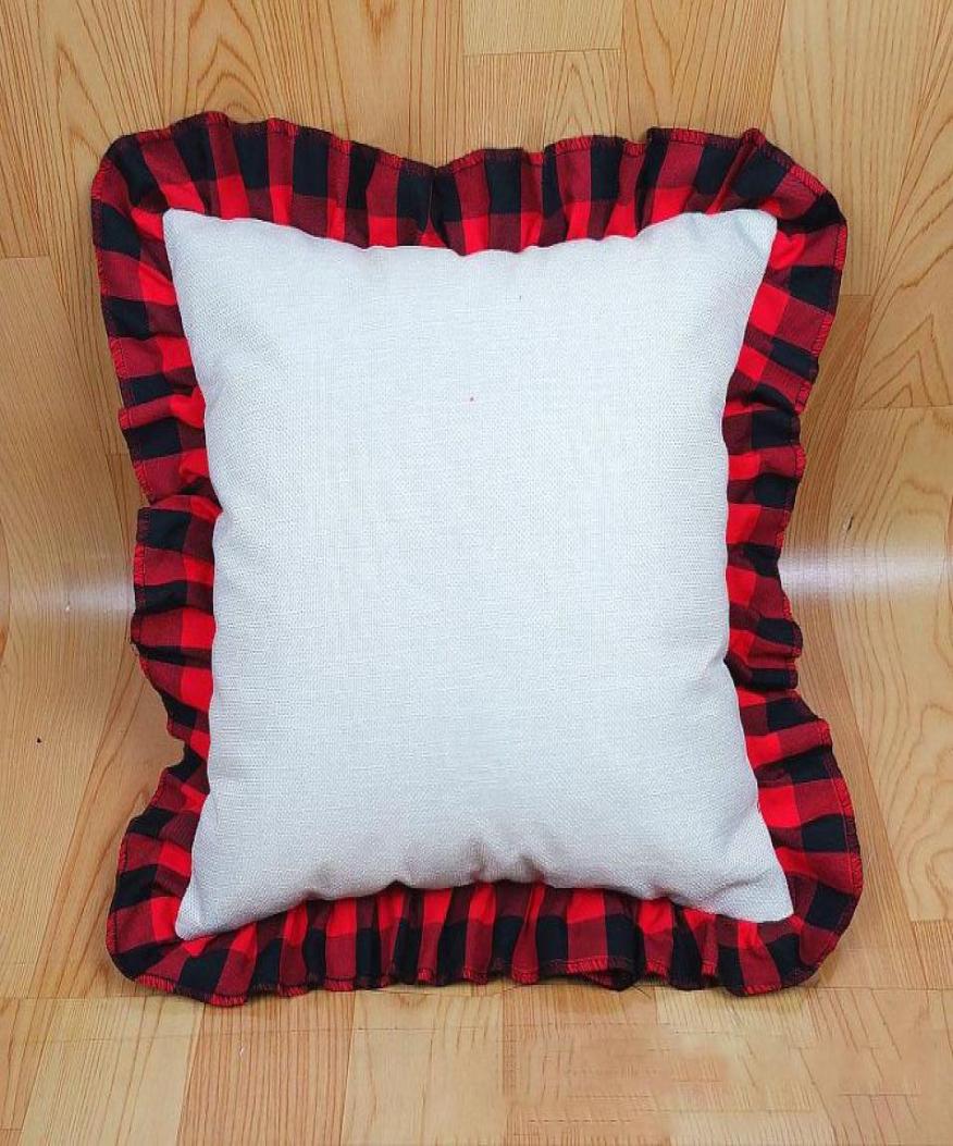 

Buffalo Plaid Blank Sublimation Pillow Case Grid Heat Transfer Cushion Cover Home Sofa Pillowcases2373333, Multi-color