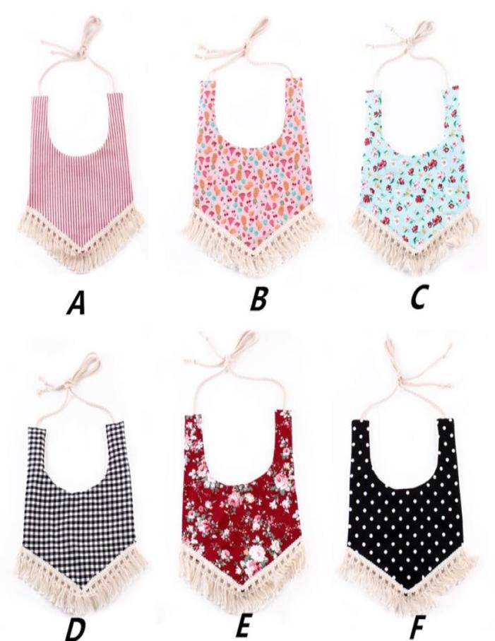 

Drop Colorful Newborn Unisex Baby Soft Bibs Burp Cloths Lovely Striped Tassels Feeding Baby Bibs8910596
