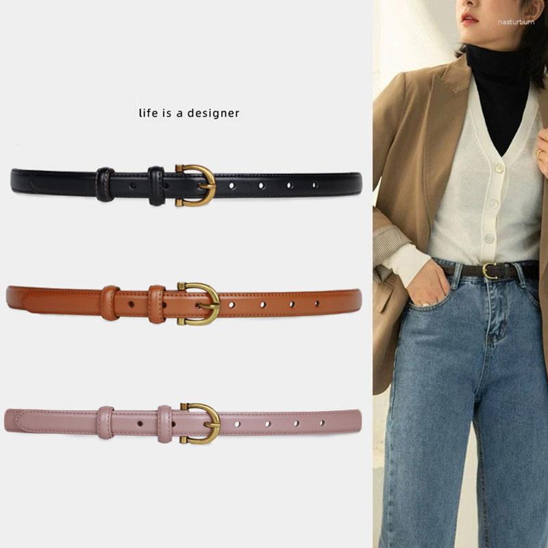 

Belts Fashion Pu Leather Belt For Women Designer Metal Buckle Waist Strap Female Jeans Dress Trouser All-match Decorative Waistband