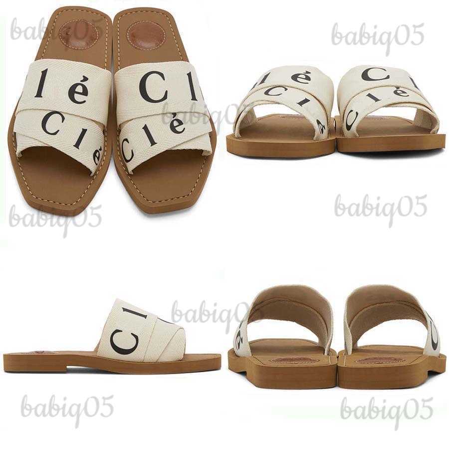 

Slippers designer sliders slides sandals woody mule Maison's O signature adorns the inner sole The easy slip-on makes this flat a summer 628 babiq05, #1