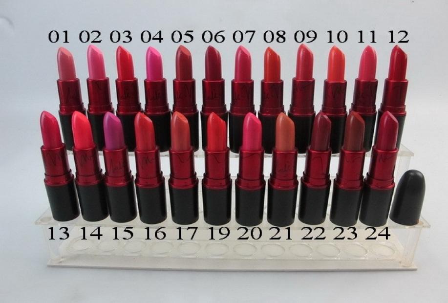 

24colors can choose viva lustre lipstick rouge a levres 3g makeup lip stick1018136, Army green
