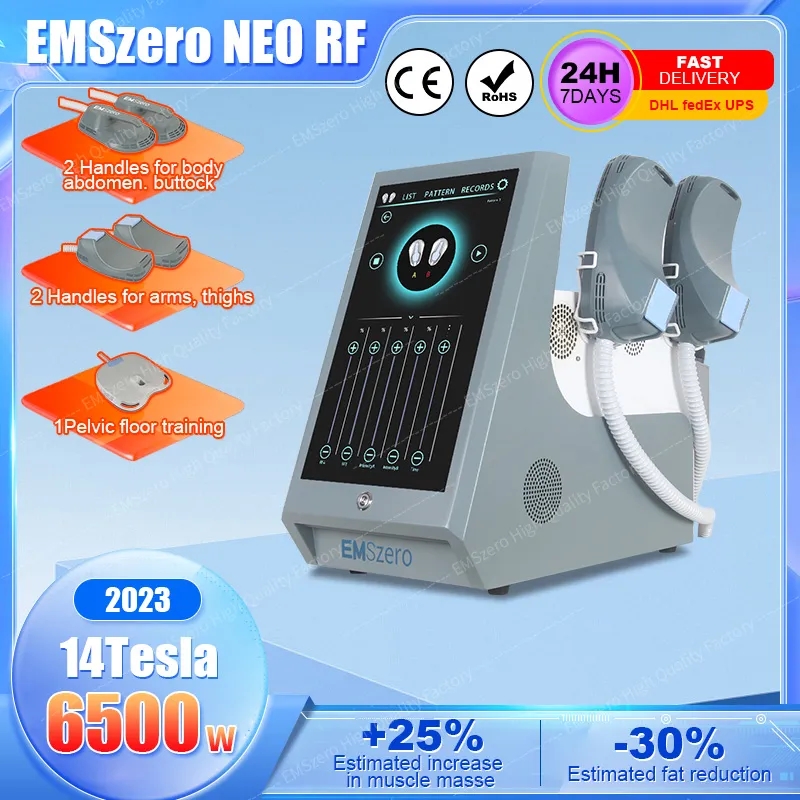 

EMSzero Machine 2023 Upgraded Version EMS-Slim Electromagnetic Muscle Stimulator Butt Lift Fat Removal NEO Sculpting Machine