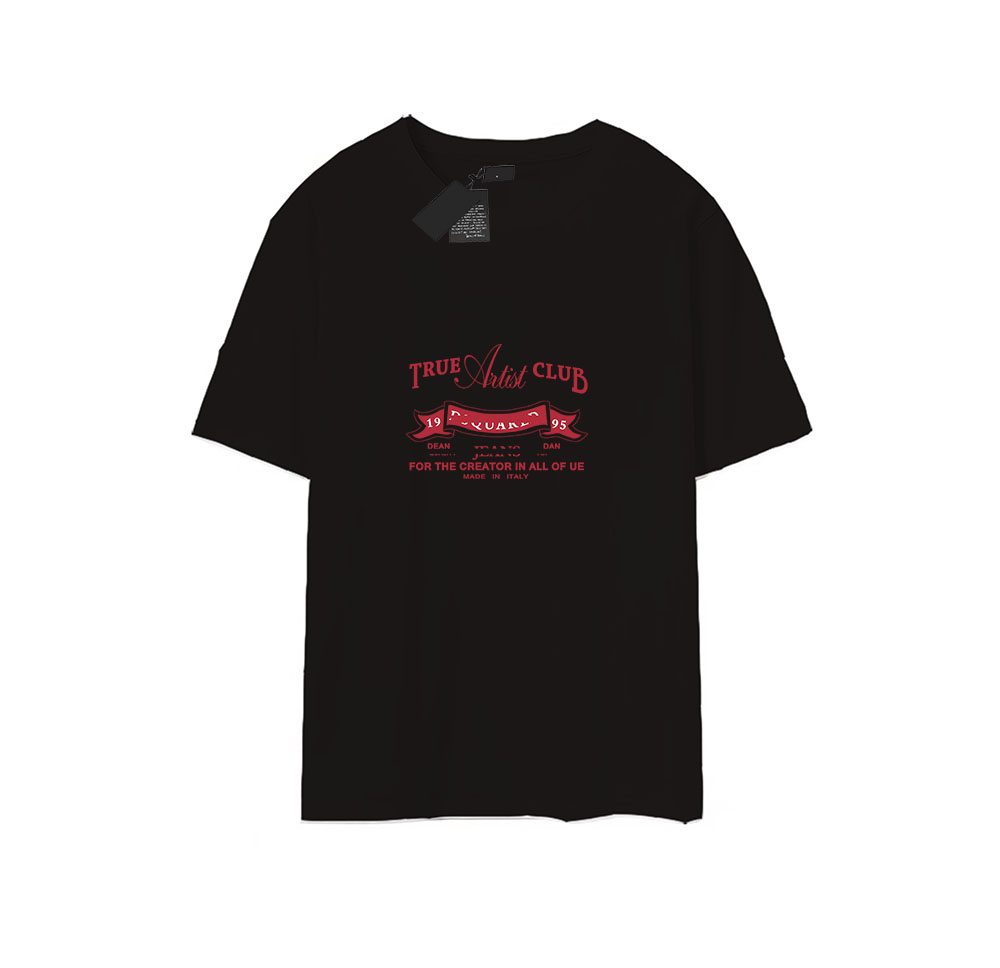 

2023 Summer men's and women's fashion and leisure brand temperament Joker soft cartoon letter printed T-shirt size XS - 4XL # LJS46