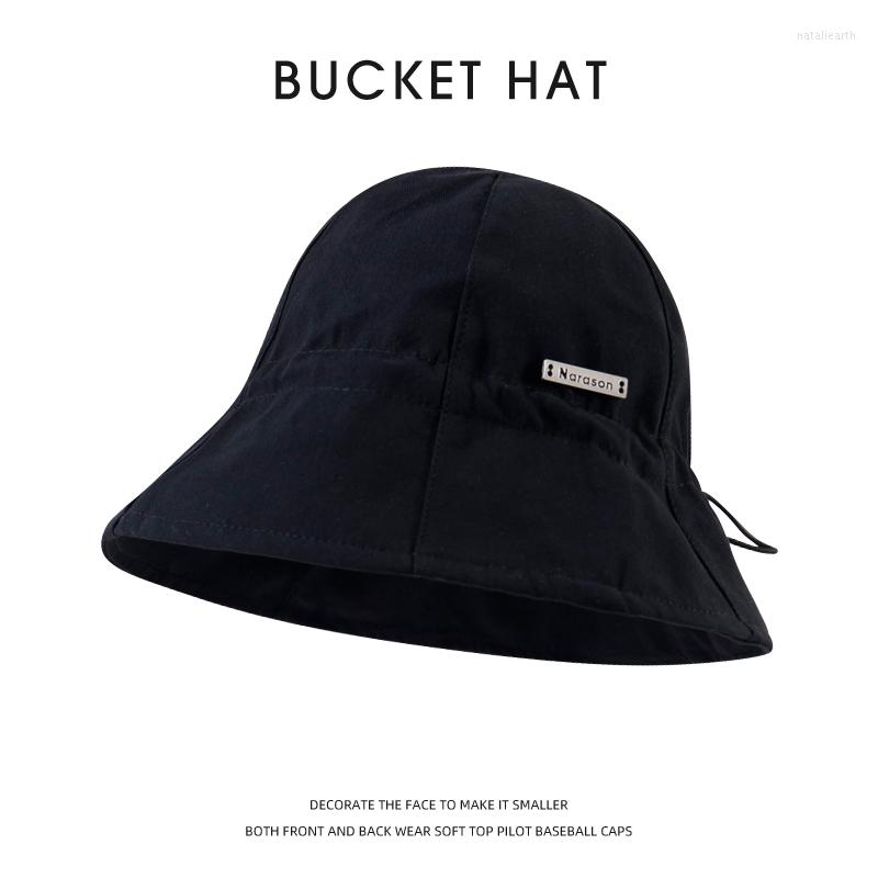 

Berets 2023 Cap Women's Spring And Autumn Thin Korean Version Of Ins Summer Sun Protection UV Sunscreen Basin Students Can Wear, Brown