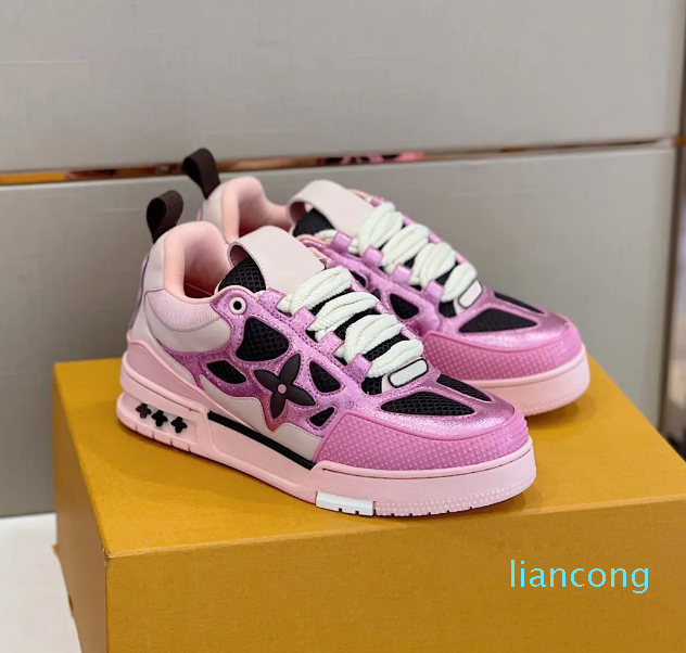 

2023 Casual Shoes Designer Luxury Trainer Sneakers Fashion Flat Shoes Comfortable walking shoe, Photo color