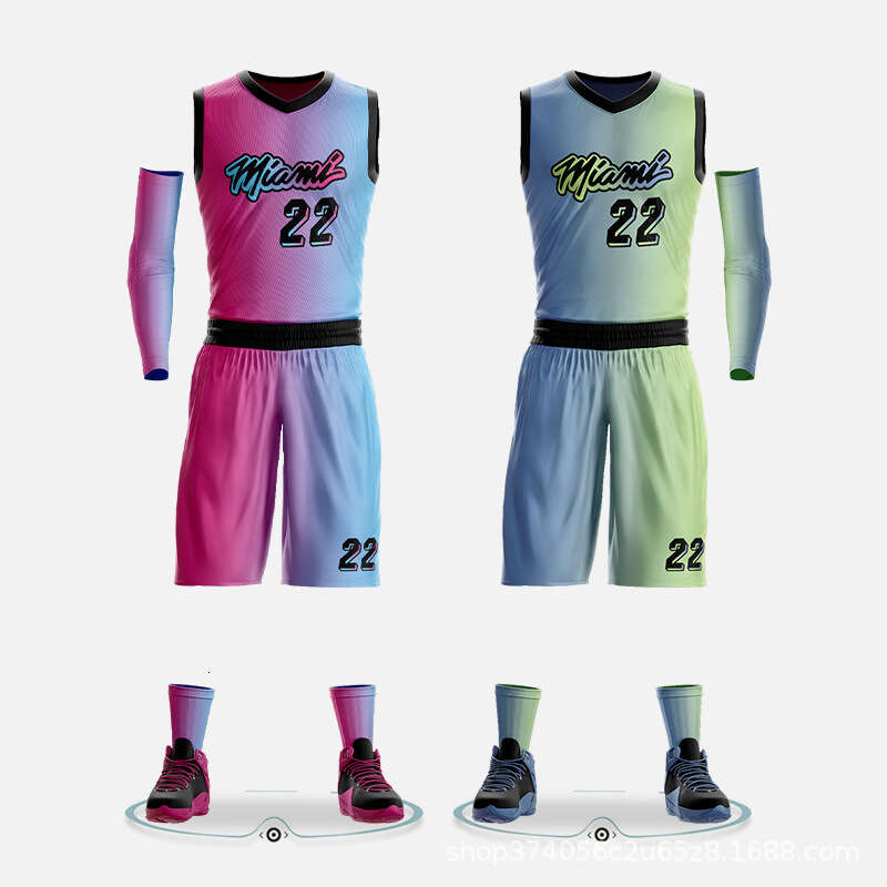 

Basketball Uniform Suit New Boys' Game Jersey Training Team Kit Group Purchase Printed Sports Jersey, Light yellow
