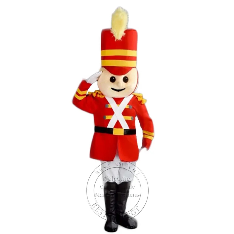

New Adult British Soldier Boy Mascot Costume Fancy dress carnival Anime Cartoon theme fancy dress, As pic