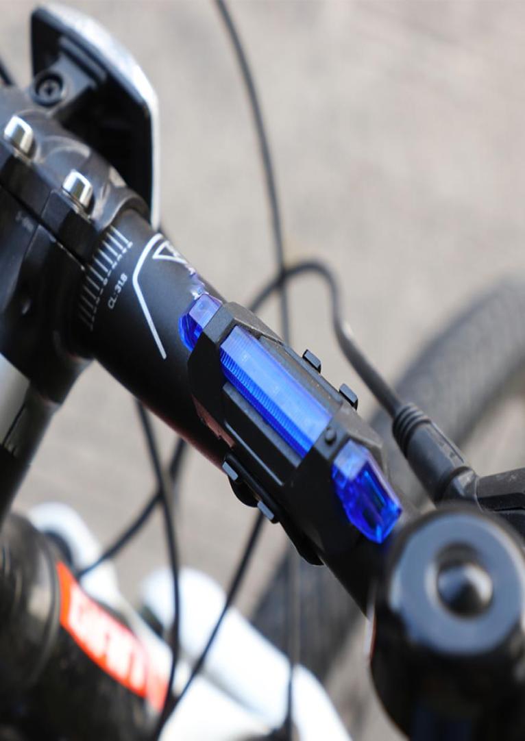 

Bike Bicycle Light LED Rechargeable Tail Light USB Rear Tail Warning Safety Bike Super Bright Portable Flash Light1676901