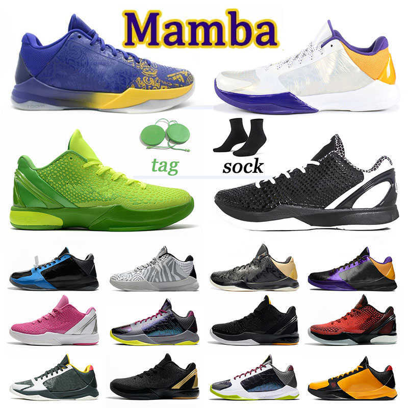 

Mamba Zoom 5 6 series Protro System Basketball Shoes What If Lakers Bruce Lee Big Stage Chaos Prelude Metallic Gold Rings Men 7 8 Collection Del Sol Shoe Sports Sneakers, B25 40-46 lakers white
