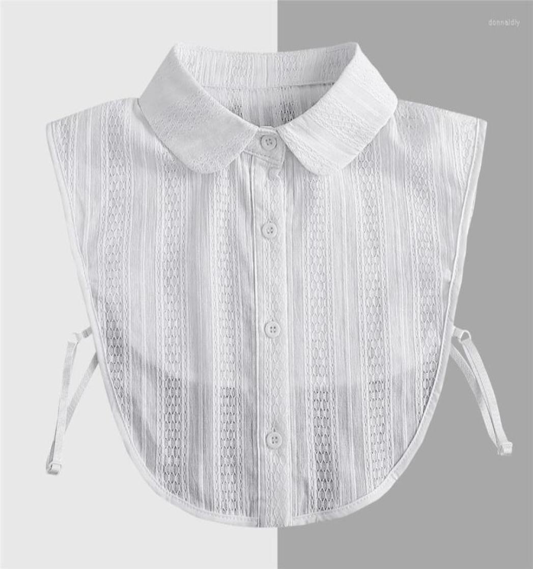 

Bow Ties Sitonjwly Women Formal Stand Fake Collars For Mens Lapel Shirt Detachable White False Female Collar Decorative Donn223377198