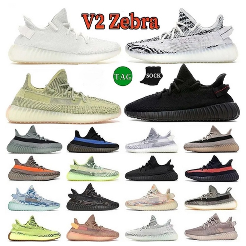 

2023 Men Women Top Running Shoes V2 Cinder Zebra Cream Yecheil MX Rock Ash Blue Men Women Sports Runner Bone 2.0 Sports Sneakers, #13