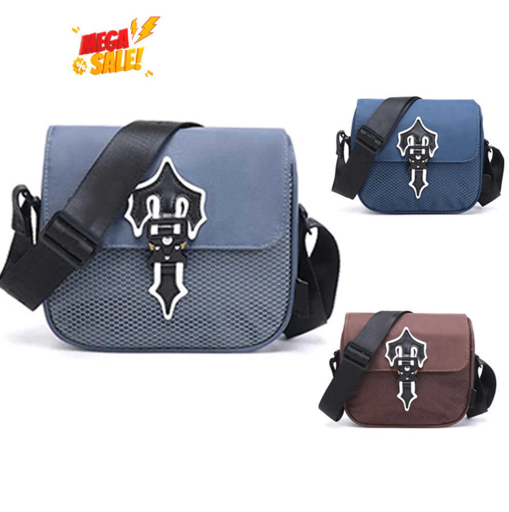 

Shoulder Bags Waterproof Oxford Male bags Trapstar messenger Bag irongate cobra TRUCKSACK Luxury Designer Crossbody handbag Rapper Men's Tidal flow design 65ess, Blue