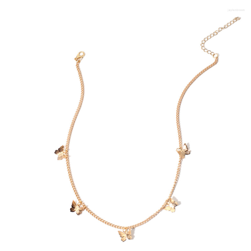 

Pendant Necklaces 2023 Fashion White Butterfly Necklace For Women