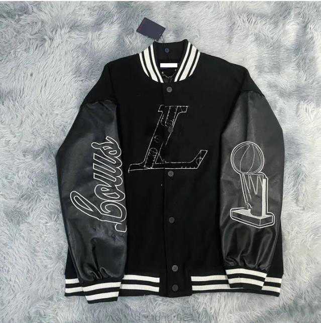 

Men' Jackets Baseball Brand L Vintage Bomber Coats Letter Embroidery Autumn Men Hip Hop Loose Varsity