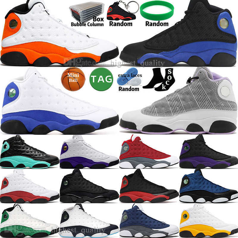 

Blue Brave Red Flint Bred Hyper Royal 13 13s Mens Basketball Shoes Del Sol Court Purple Houndstooth CNY Black Cat He Got Game Altitude Men Sport Women Sneakers Trainers, 18