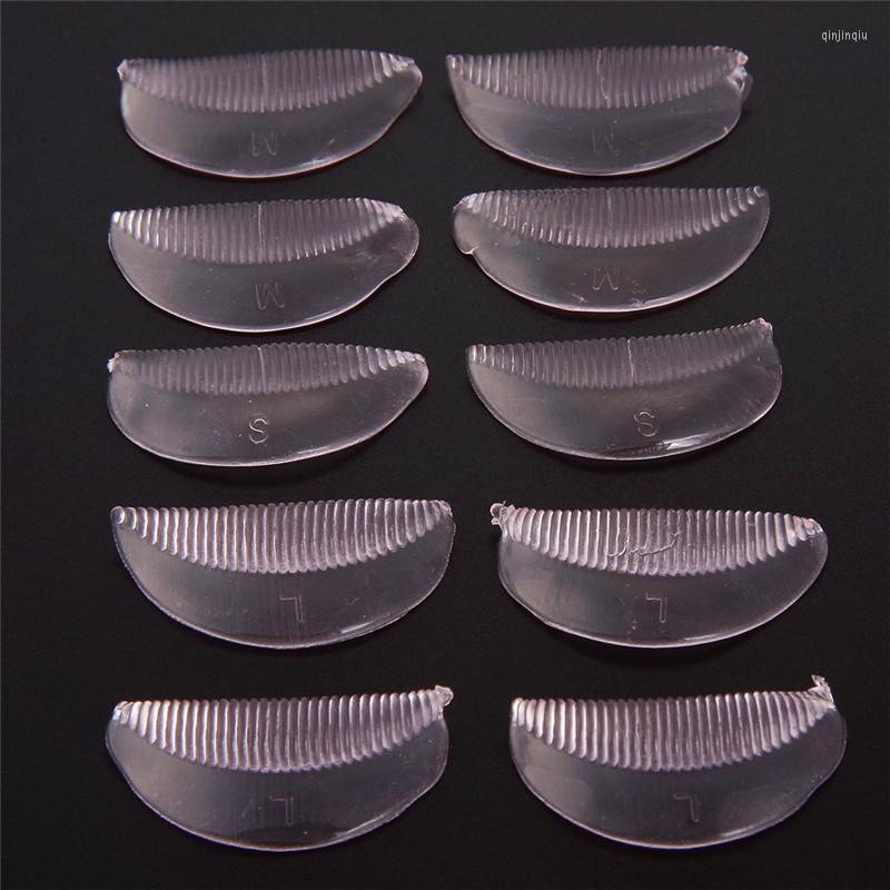 

False Eyelashes 5Pair Curlers Eye Lash Extension Perm Tools Curl Silicone Pads Set Eyelash Lifting Kit Accessories Y Brush Clean Comb