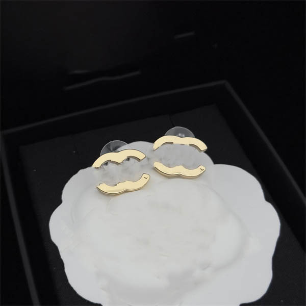 

2023 Spring/Summer Latest Earrings ccity Designer Luxury Stud Women Jewelry channel Gold Earring high-qualit Woman ohrringe 898