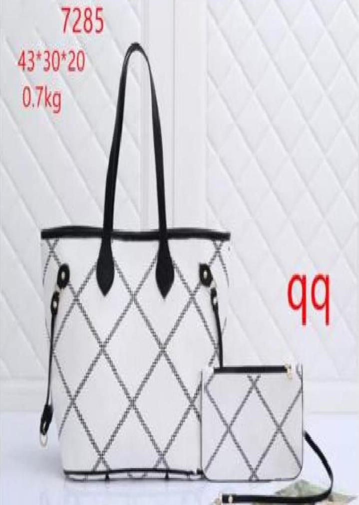

2022 Ladies Tote Bag Handbag Composite Shoulder Empreinte Crossbody Cosmetic Bag neverGMfull Backpack Wallet purse PU Genuine Clut5099007, White