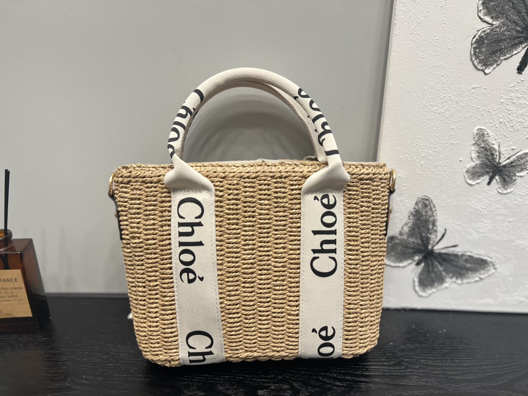 

Totes Tote Bag Woody 2023 Raffia Hand Totes Bags One Shoulder Canvas Tote Oblique Span Designer Large Capacity Portable Computer Female 77kw, 32*21cm