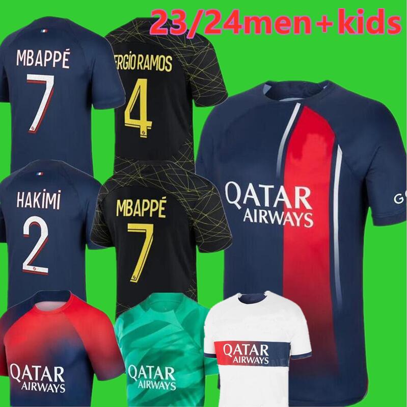 

2023 2024 MBAPPE soccer jerseys ASENSION maillot de foot HAKIMI C. Soler VERRATTI football shirt 22 23 24 home psgs hommes enfants kids KIT WOMEN goalkeeper MESSIS, 20/21 third aldult