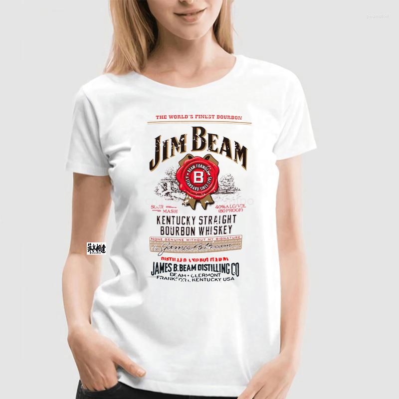 

Women's T Shirts Mans Unique Cotton Short Sleeves O-Neck Shirt Mad Engine Big Logo Jim Beam T-Shirt White Five Colors, Yellow(men)