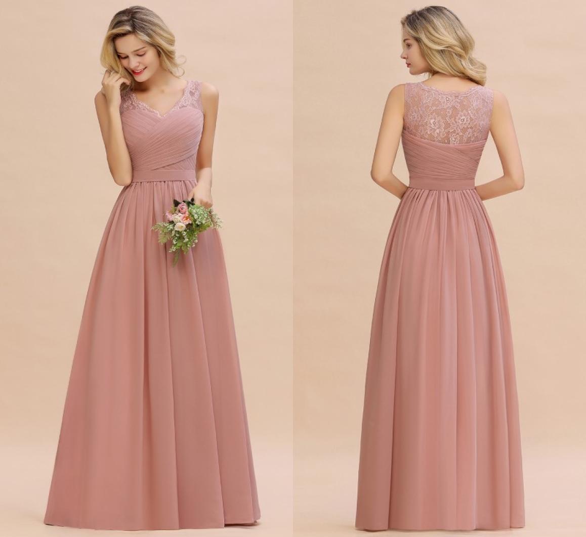 

New Arrival Pink Bridesmaid Dresses 2020 Spaghetti Strap Candy Color Mermaid Dress Wedding Party Dress Vestidos De Fiesta cps13653446479