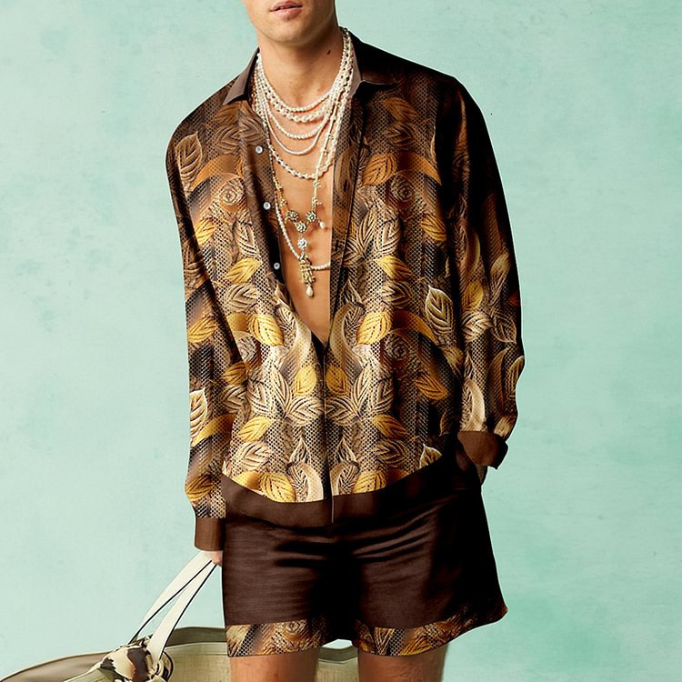 

Mens Tracksuits Shirt Sets Men Fashion ShirtsShorts Two Piece Hawaii Shirts Luxury European Suits Beach Vocation Outfits Boy 230627, A18tz1e231311y