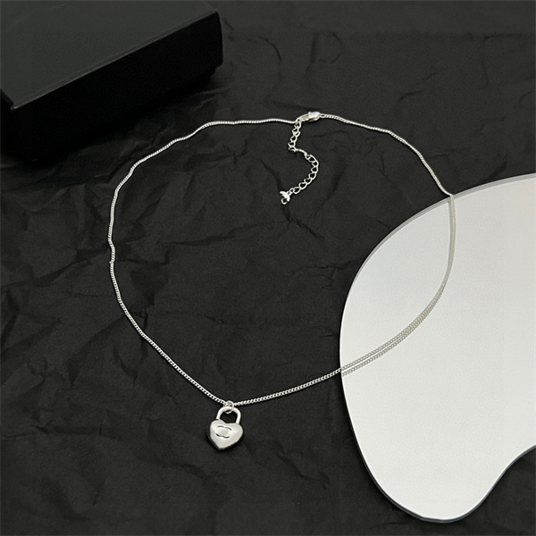 

Top quality Double Letter Pendant gold Necklaces Designer CCity Crysatl Pearl Rhinestone Necklace Women Jewerlry Accessories 56