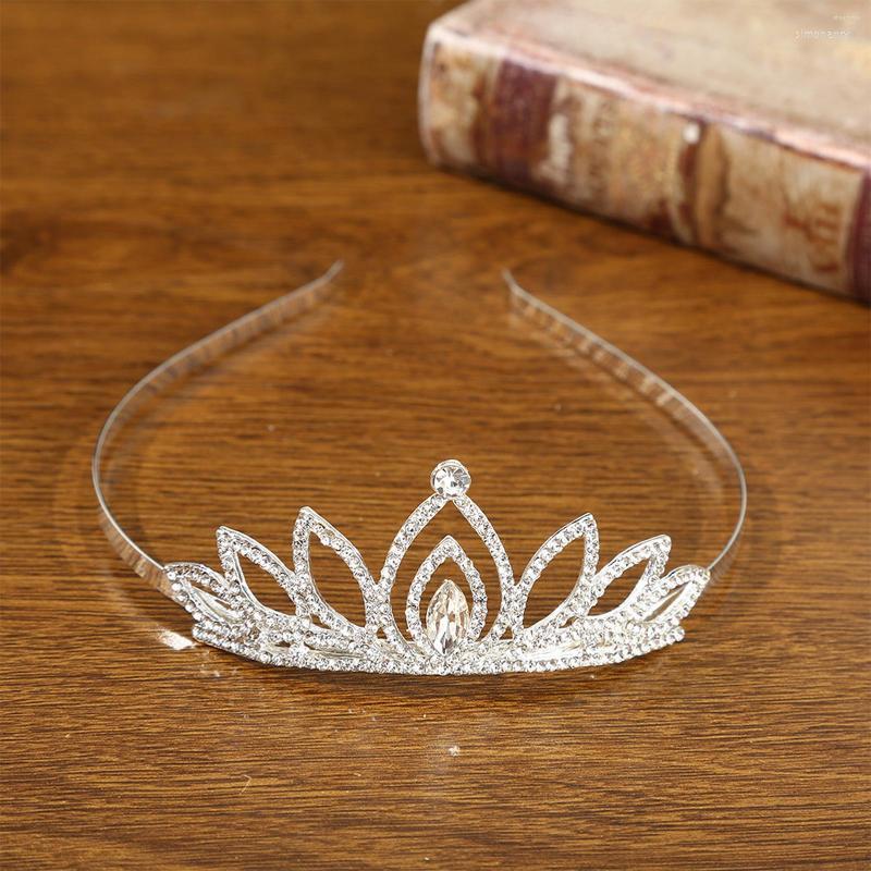

Hair Clips Wedding Rhinestone Headband Bride Women Girl Crown Jewelry Accessories Fashion Headwear Princess Headbands ML