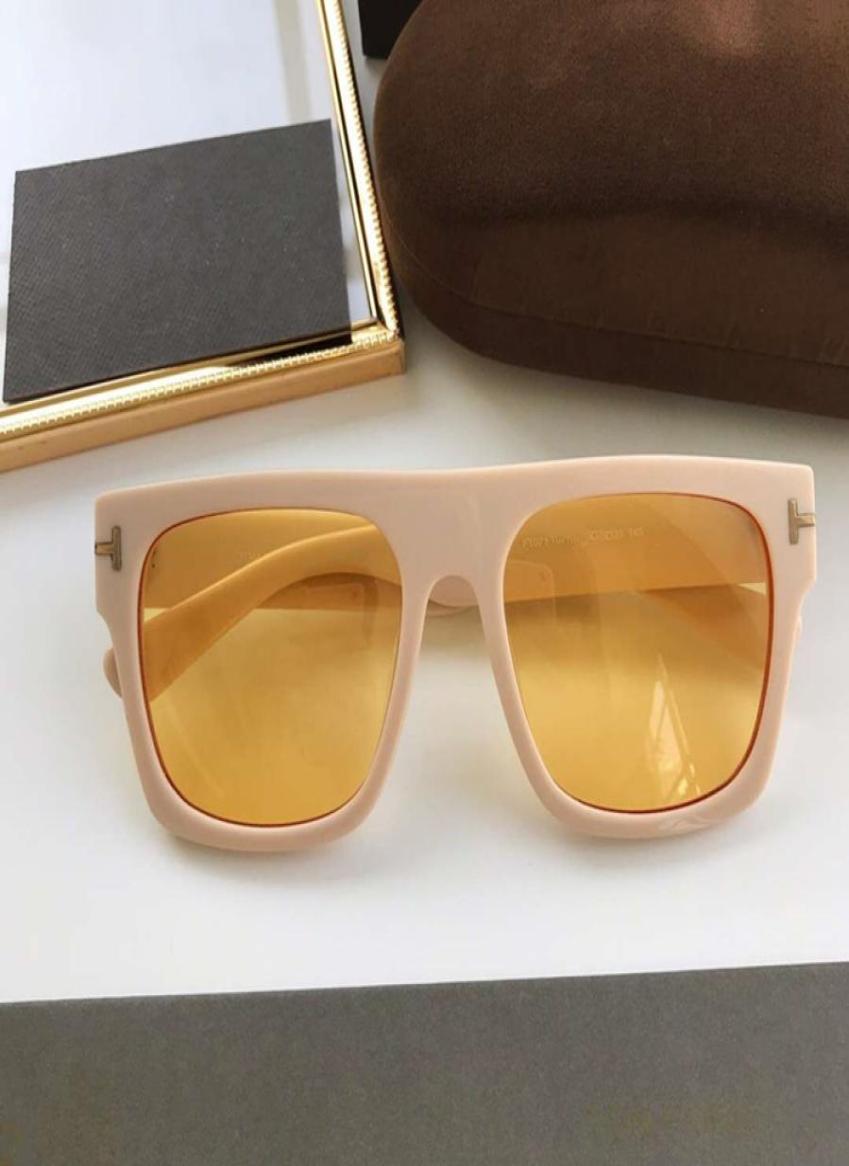 

newest arrival ft0711big square sunglasses quality unisex gradient plank sunglasses 5322140 fullset case2359654