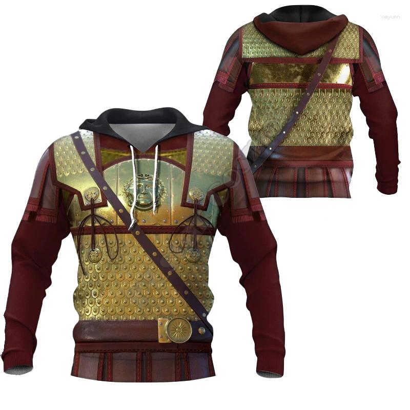 

Men's Hoodies Medieval Armor Hoodie 3D Printed Fashion Pullover Men For Women Sweatshirts Cosplay Costumes