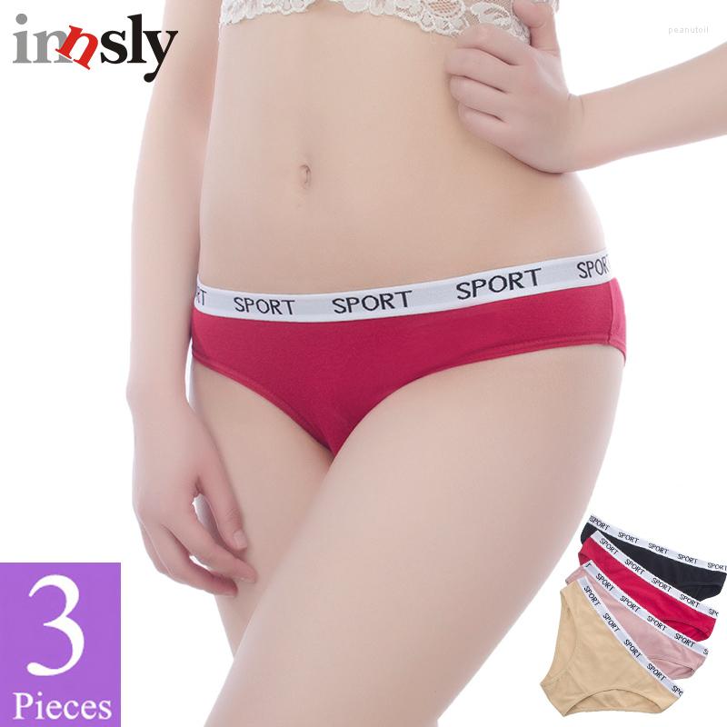 

Women' Panties 3 Pieces/Set Briefs Women' Sports Underwear Cotton Breathable Big Size Female Underpants Comfort Ladies Panites, Khaki