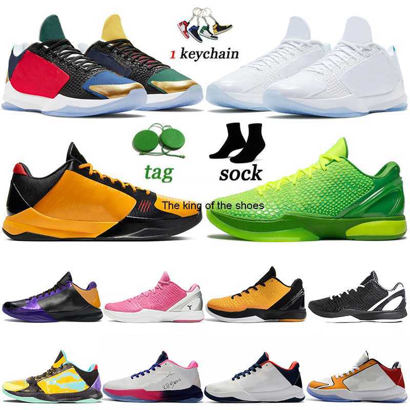 

Chaos 5 6 Proto Mambas Mens Basketball Shoes Grinch Dark Night Alternate Bruce Lee Chao LA II Big Stage 5s 6s Prelude Mambacita men trainers sports sneaker, D14 dark knight 40-46