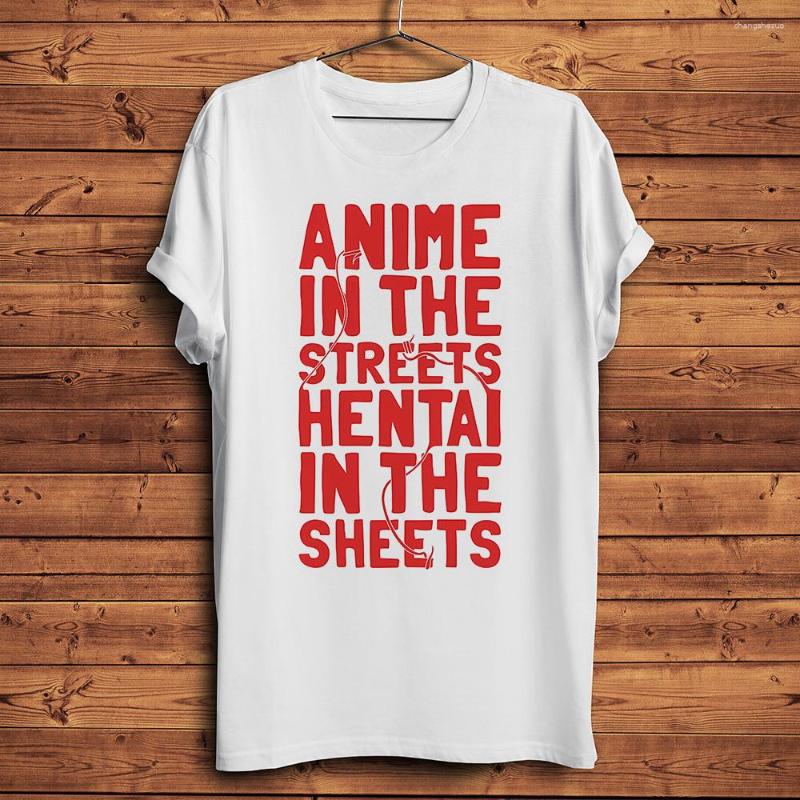 

Men' T Shirts Anime In Streets Hentai Sheets Funny Letter Print TShirt Men Homme Casual Tee Streetwear Short Unisex Shirt Breathable, 5796