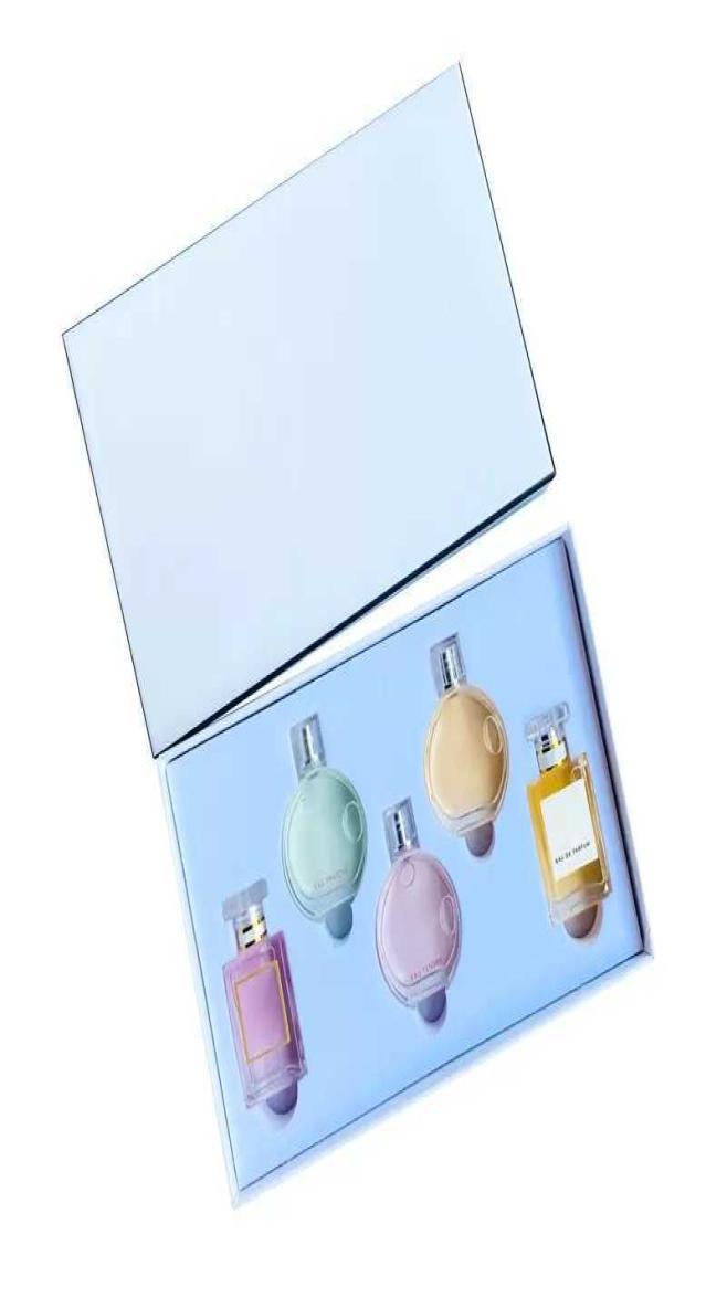 

woman perfume gift set coco no5 chance 7mlx5 pieces lady charming deodorant fast ship4870683