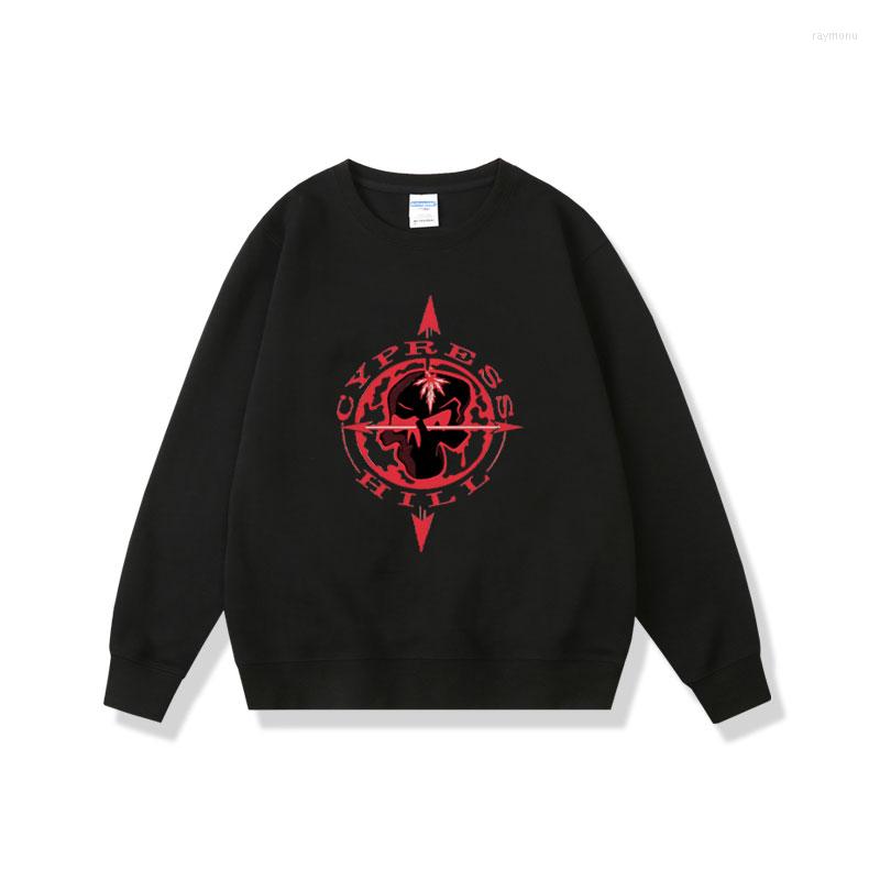 

Men' Hoodies 90s Hip Hop Rapper Cypress Hill Logo Graphic Sweatshirt Man Casual Sportswear Men Women Fashion Oversized Soft Pullover, Red