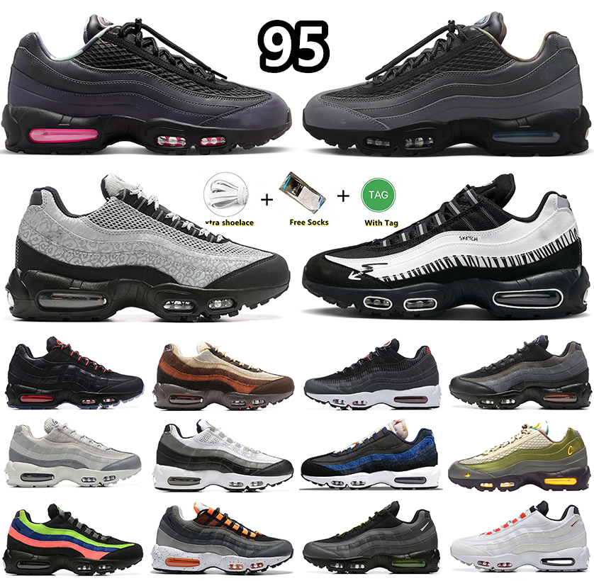

Designer 95 95s Running Shoes Aegean Storm Pink Beam Sequoia Sketch Black Neon Summit White Track Red Move to zero Grey Speckle Sole Mens Trainers Sneaker, Item#36