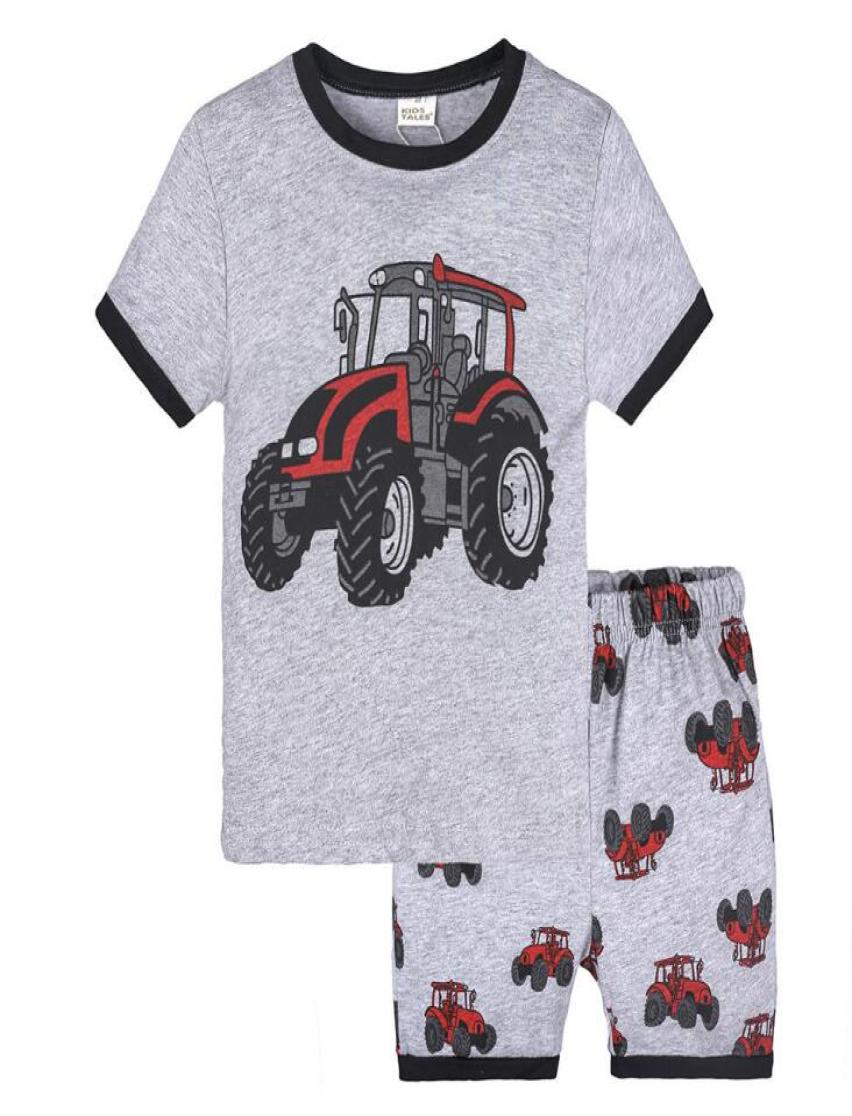 

2019 2Pcs Toddler Kids Baby Boys Girls Pajamas Cartoon Print Tops Shorts Outfits Set Drop Baby Clothes5707965, Red